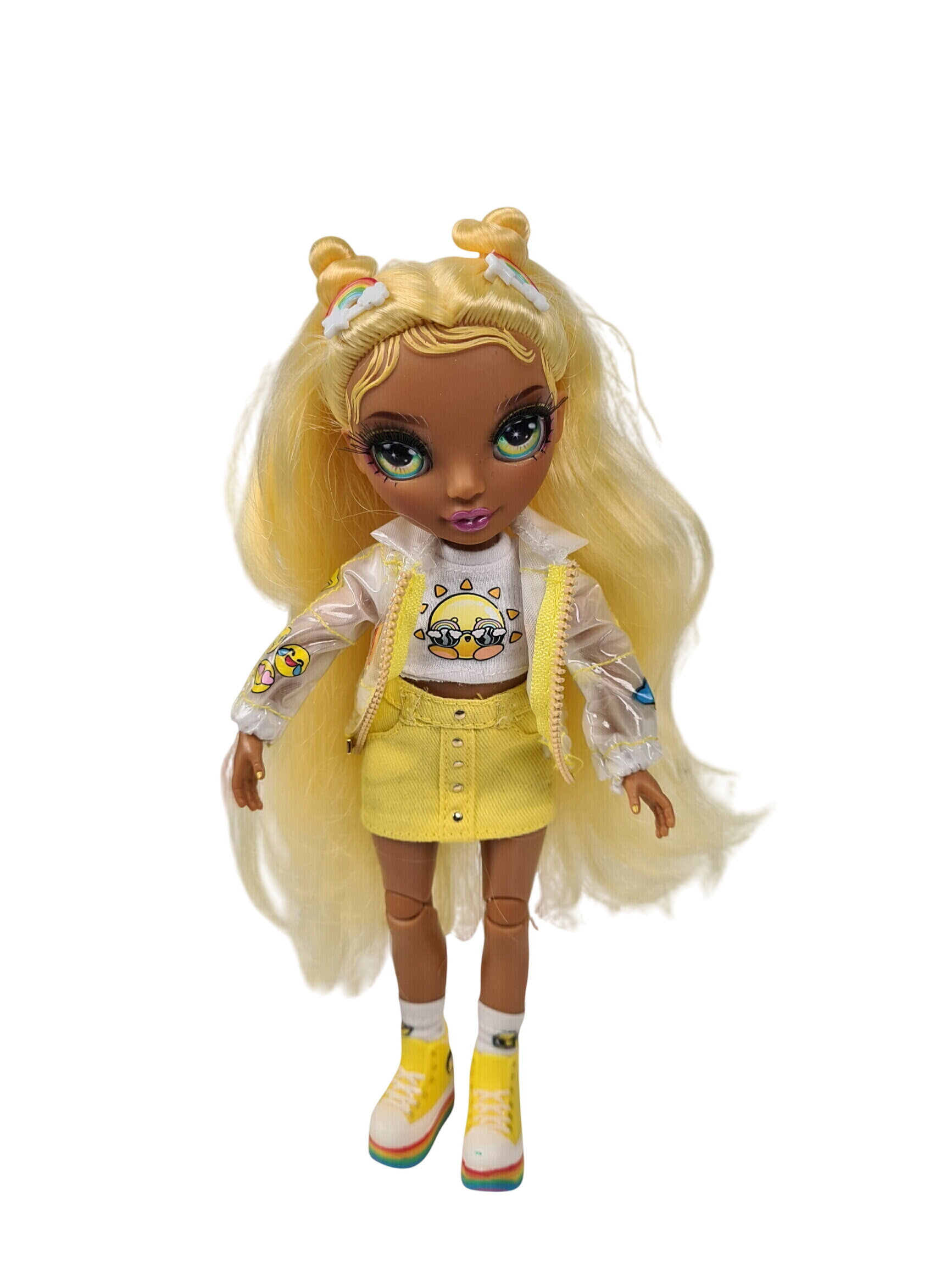 Poupée articulée - Rainbow High Junior High avec des cheveux jeun - MGA 2021 - 23 cm Bon état -  reconditionné disponible sur Label Emmaüs